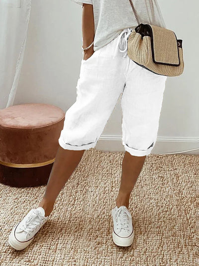 Luca™ | Short Léger Coton-Lin (1 acheté = 1 offert)