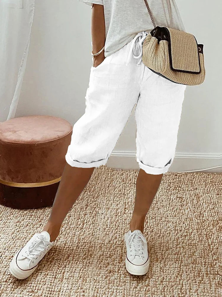 Luca™ | Short Léger Coton-Lin (1 acheté = 1 offert)