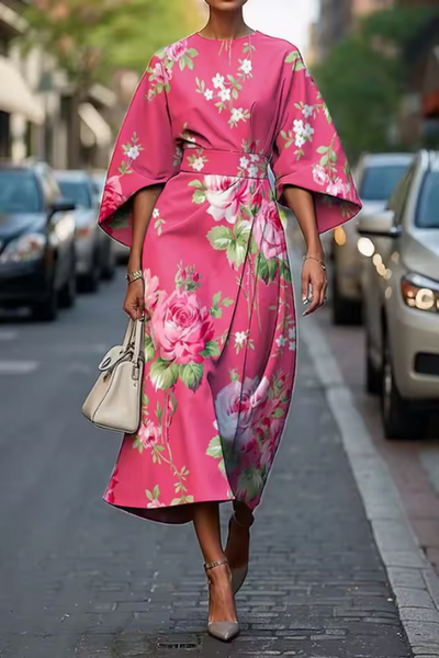 Michelle™ | Robe Fleurie Élégante