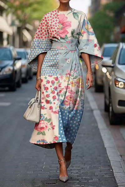 Michelle™ | Robe Fleurie Élégante