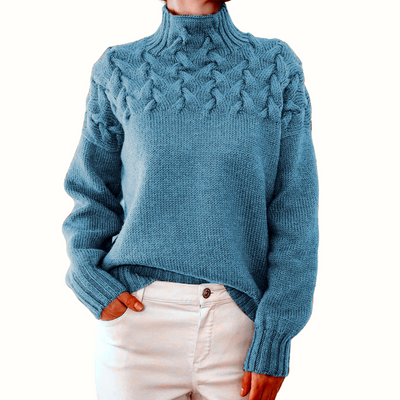 Elena™ | Pull Col Roulé