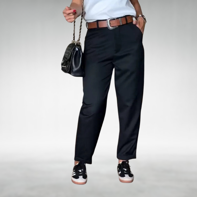 Léa™ | Pantalon Tailleur Femme Chic.