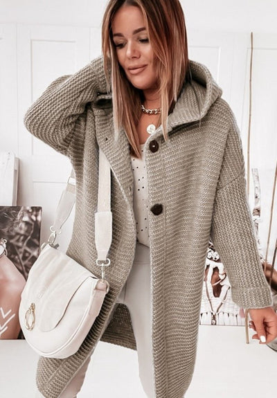 Liliane™ | Cardigan Femme Beige 3