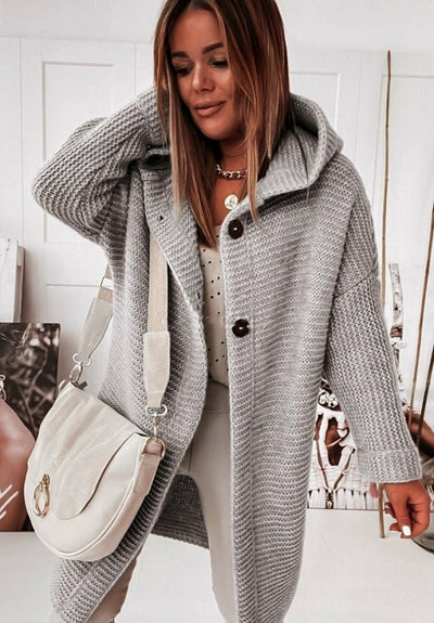 Liliane™ | Cardigan Femme Beige 4