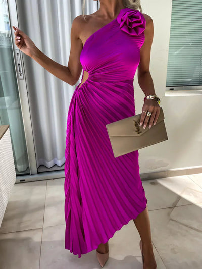 Lizbeth™ | Robe Épaules Dénudées à Fleurs