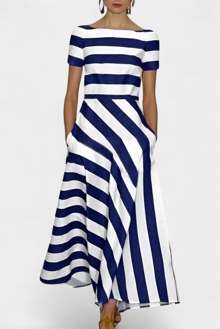 Lustra™ | Robe Longue à Rayures Été