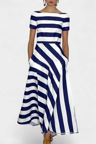 Lustra™ | Robe Longue à Rayures Été