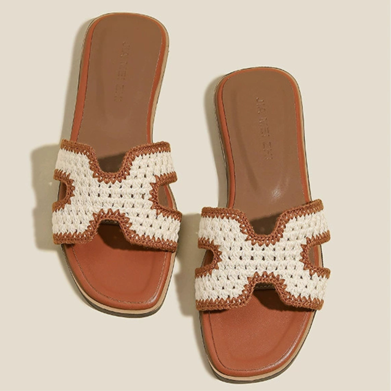 ÉLISE™ | Sandales Élégantes Raphia