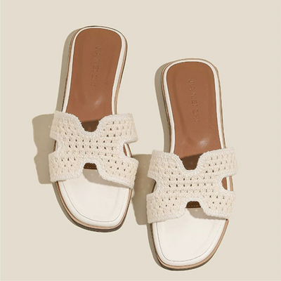 ÉLISE™ | Sandales Élégantes Raphia
