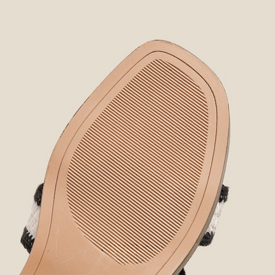 ÉLISE™ | Sandales Élégantes Raphia
