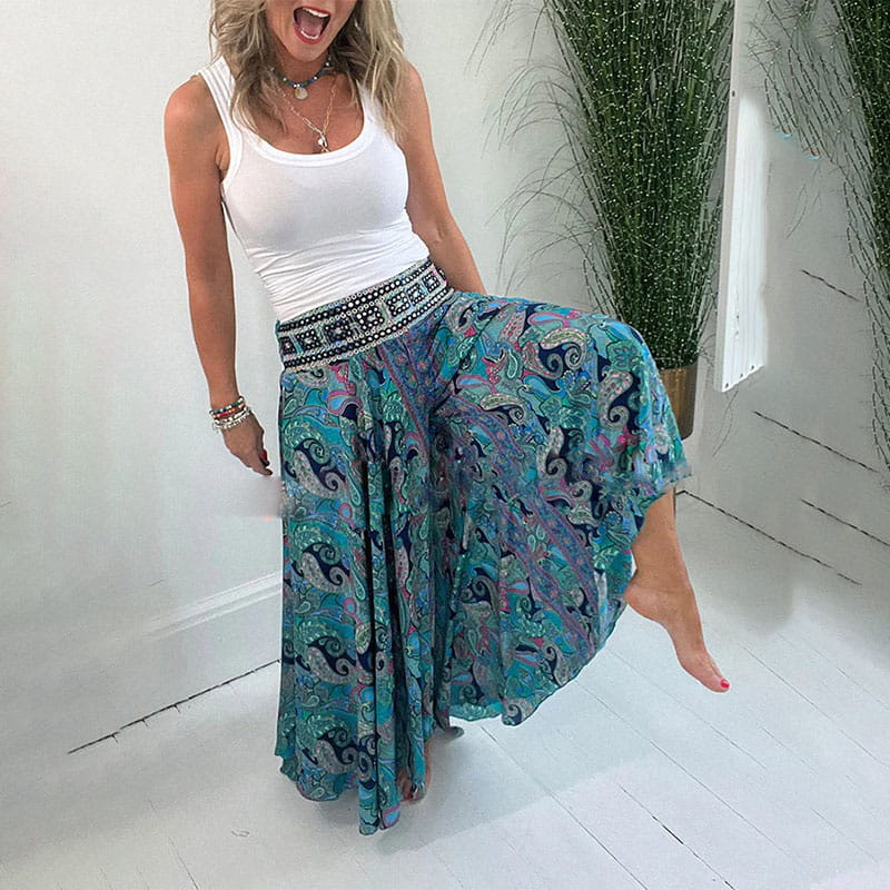 Macy™ | Pantalons Boho Chic