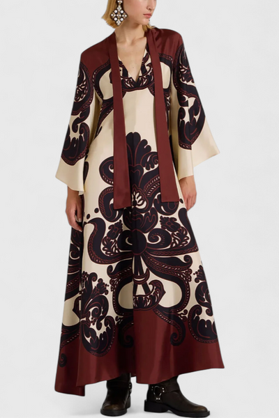 Maritza™ | Robe Maxi à Col Haut