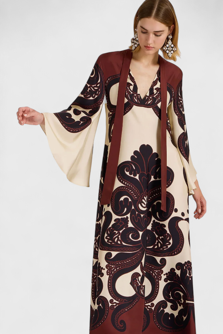 Maritza™ | Robe Maxi à Col Haut