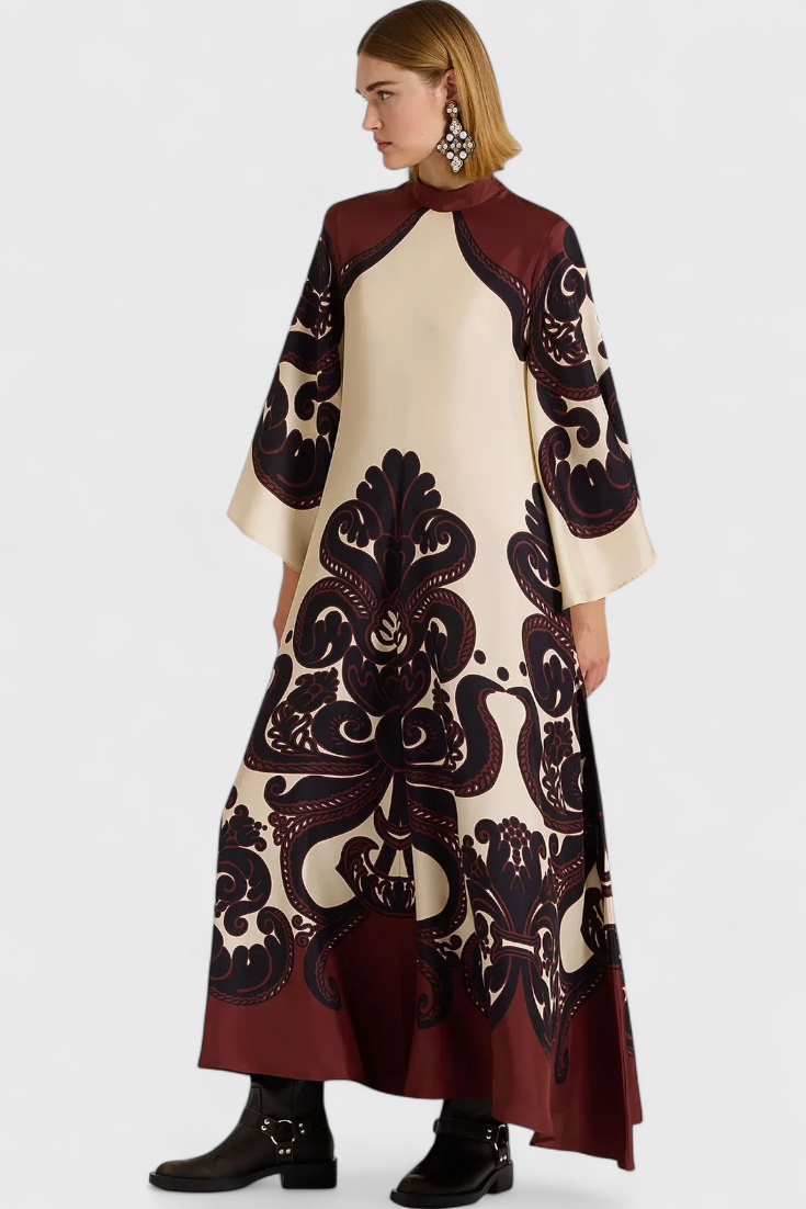 Maritza™ | Robe Maxi à Col Haut