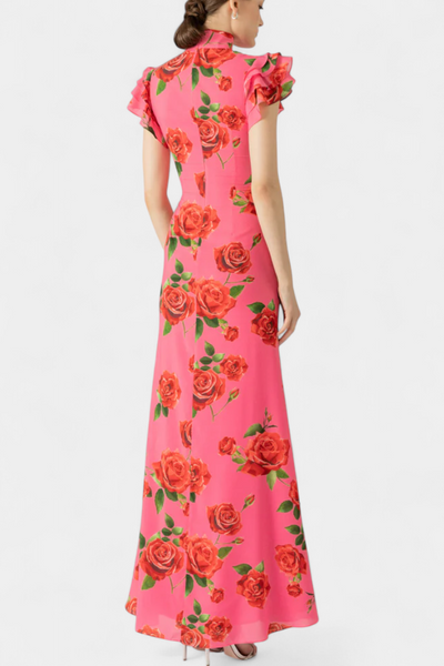 Mayra™ | Robe Femme Qipao Imprimé Floral
