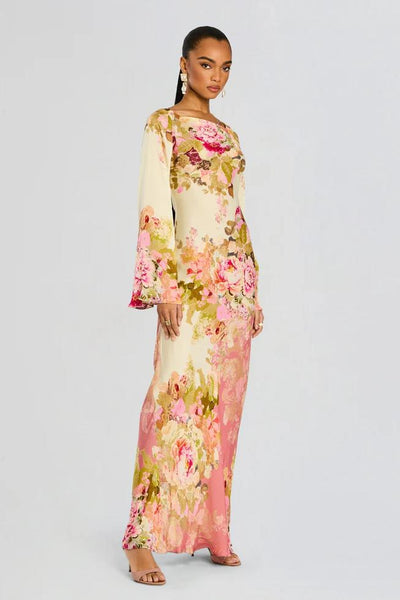 Mélina™ | Robe Longue Fleurie Été