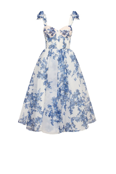 Mila™ | Robe Midi Fleurie