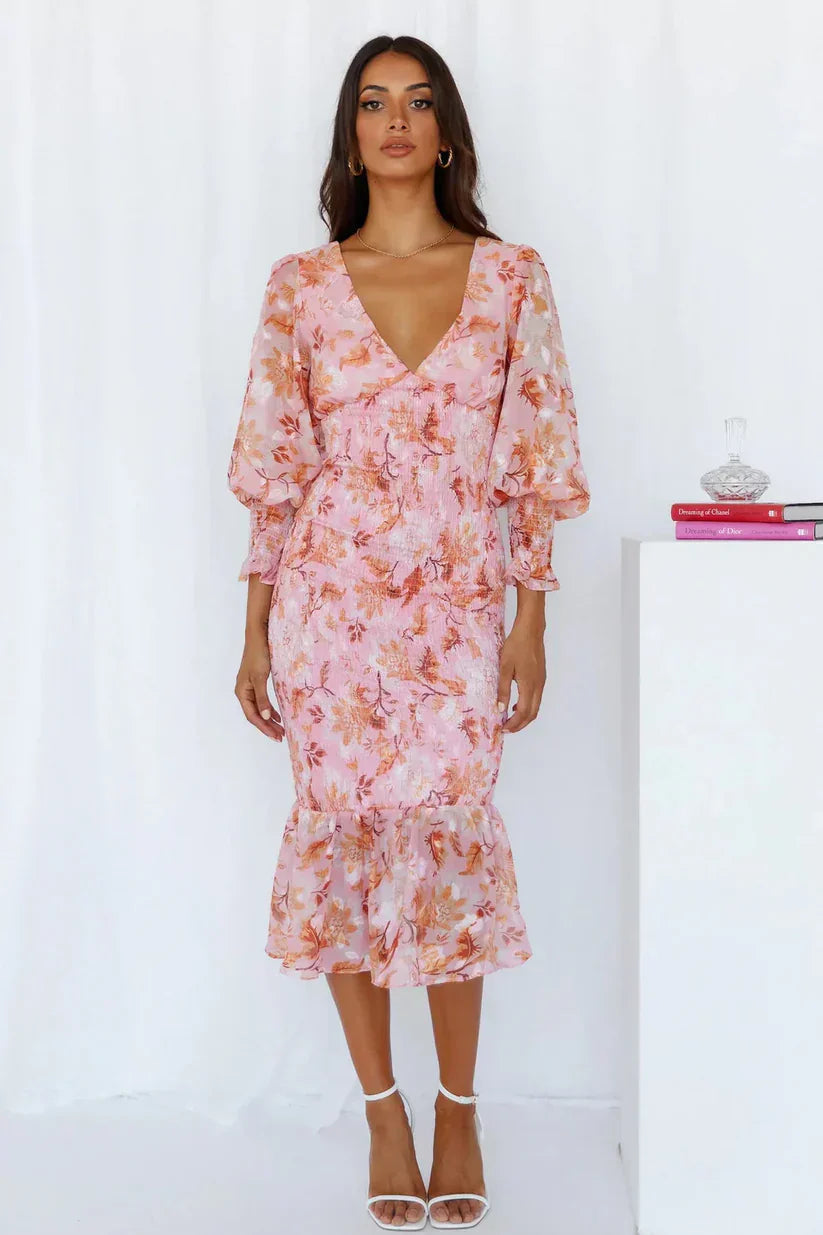 Miley™ | Robe Longue Fleurie Chic