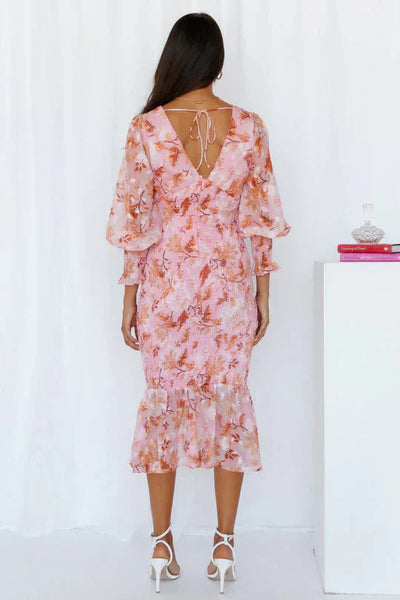 Miley™ | Robe Longue Fleurie Chic