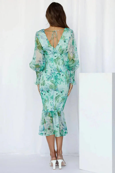 Miley™ | Robe Longue Fleurie Chic