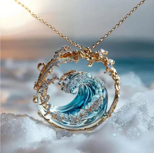 Mireya™ | Collier Ondulation de l'Océan