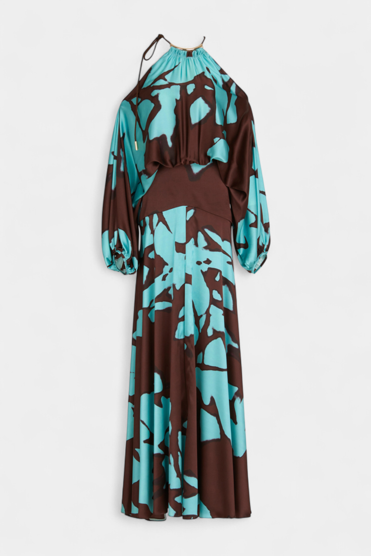 Monte™ | Robe Longue à Imprimé Abstrait