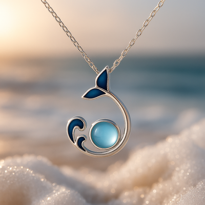 Myrtalia™ | Collier Danza des Marées en Argent 925