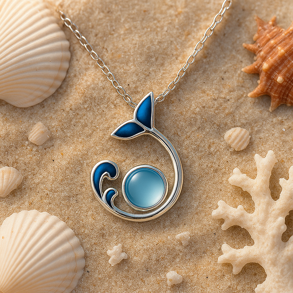 Myrtalia™ | Collier Danza des Marées en Argent 925