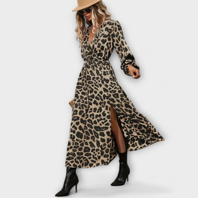 Natalie™ | Robe Léopard Printanière