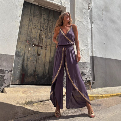 Zaraïa™ | Combinaison Bohème Fendue