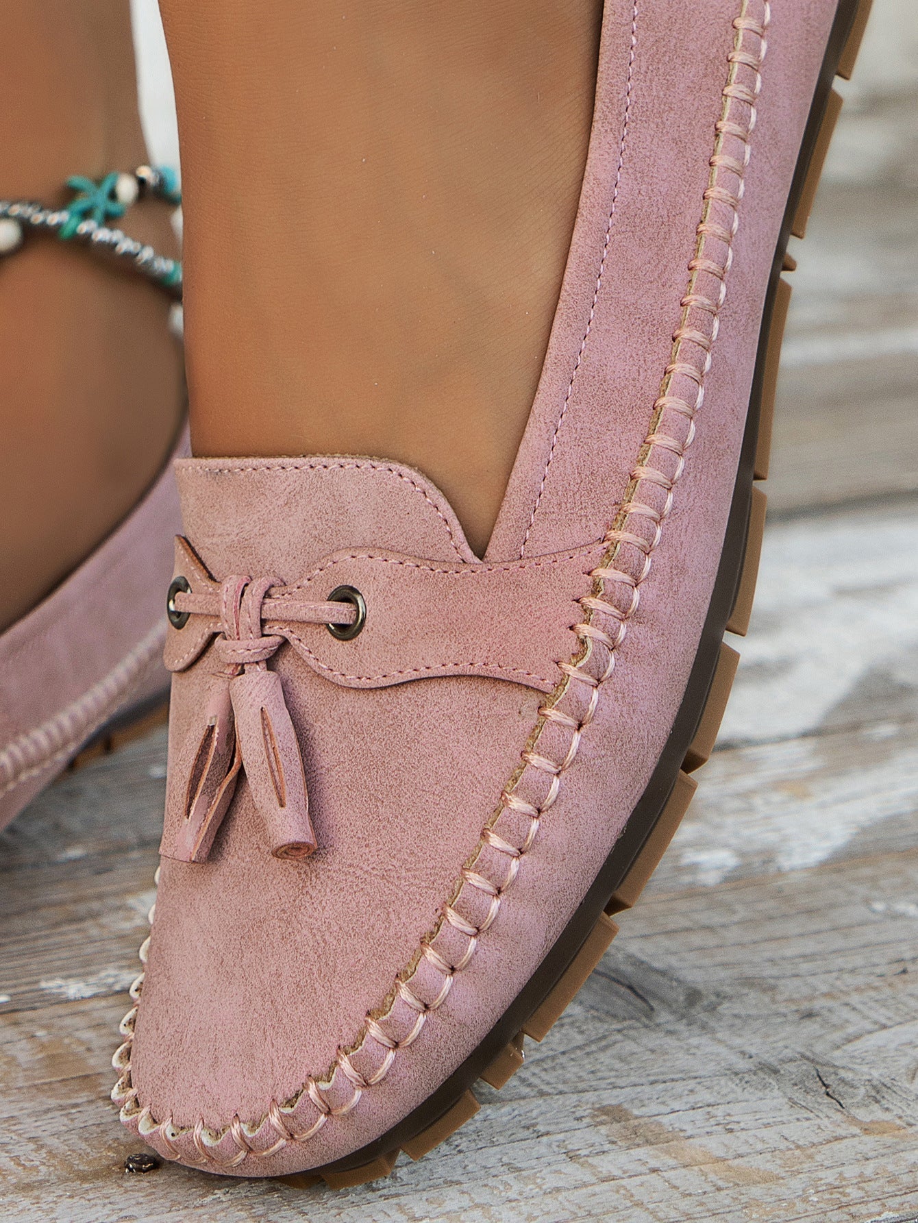 Ingrid™ | Mocassins Vintage