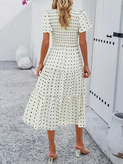 Lola™ | Robe à Pois Coupe Flatteuse
