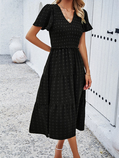 Lola™ | Robe à Pois Coupe Flatteuse