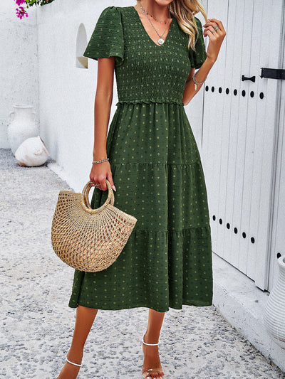 Lola™ | Robe à Pois Coupe Flatteuse