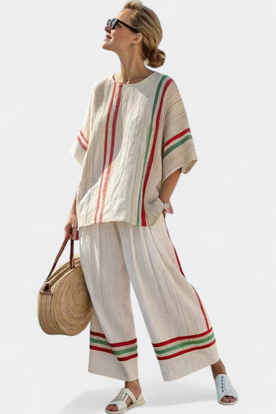 Éline™ | Ensemble Rayé