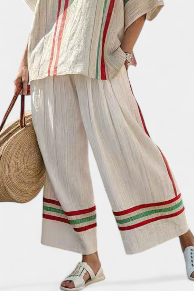 Éline™ | Ensemble Rayé