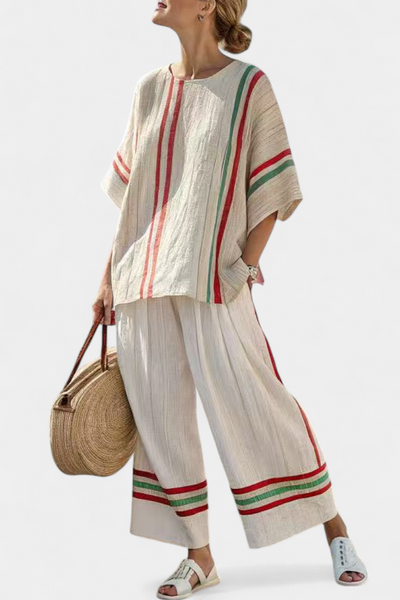 Éline™ | Ensemble Rayé
