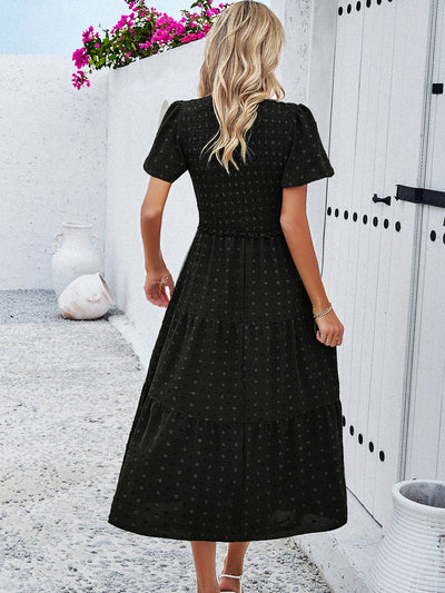 Lola™ | Robe à Pois Coupe Flatteuse