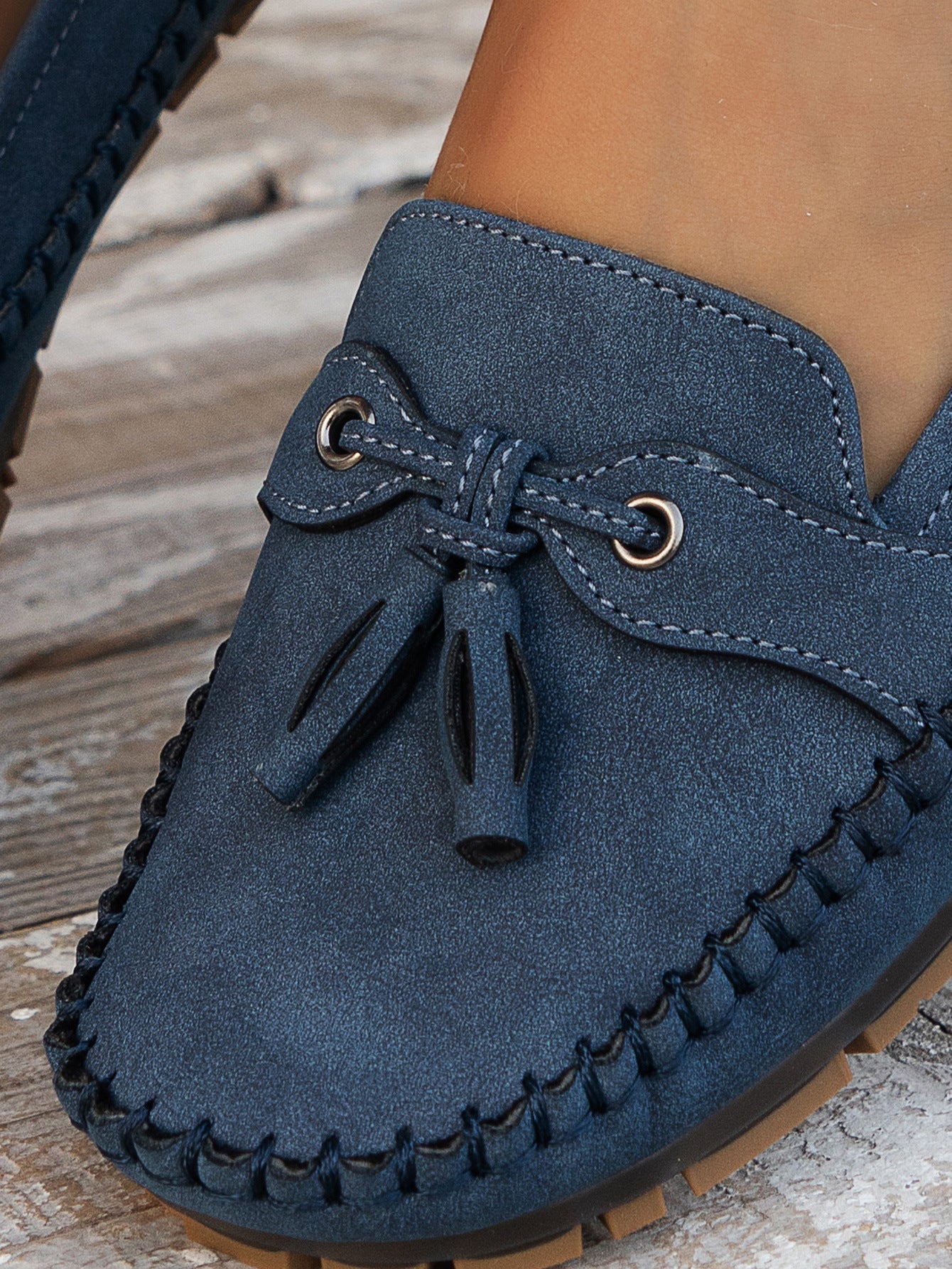 Ingrid™ | Mocassins Vintage
