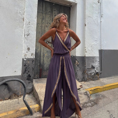 Zaraïa™ | Combinaison Bohème Fendue