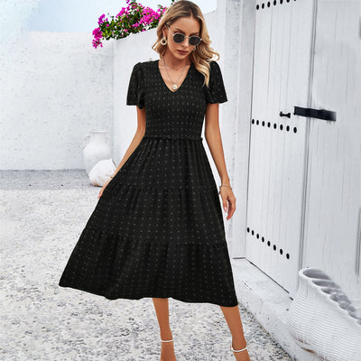 Lola™ | Robe à Pois Coupe Flatteuse