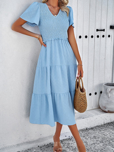 Lola™ | Robe à Pois Coupe Flatteuse
