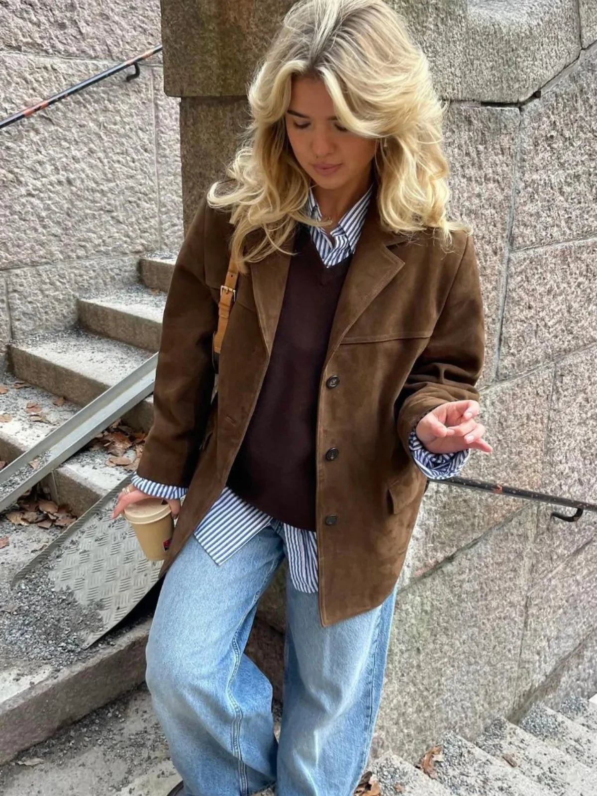 Ornella™ | Veste Femme Boutonnée