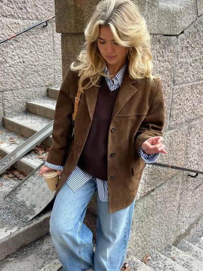 Ornella™ | Veste Femme Boutonnée