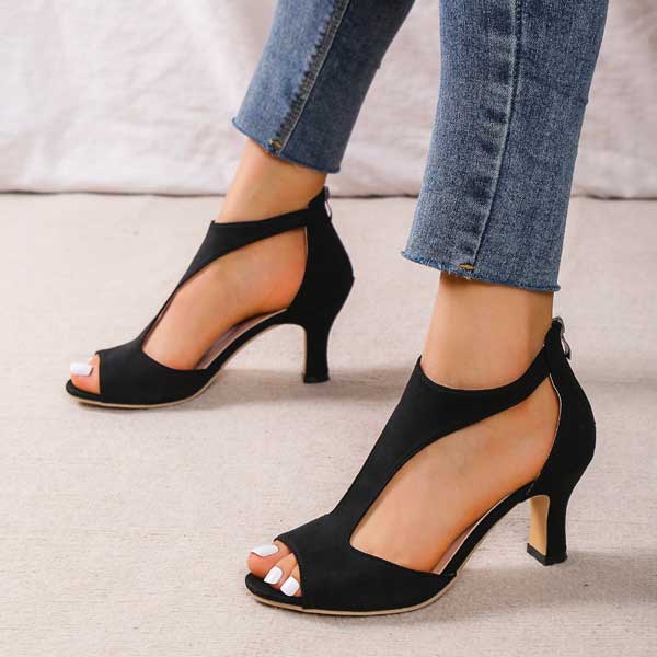 Lydie™ | Sandales à Talons Orthopédiques
