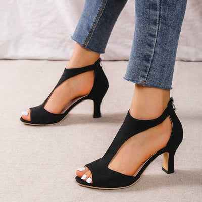 Lydie™ | Sandales à Talons Orthopédiques
