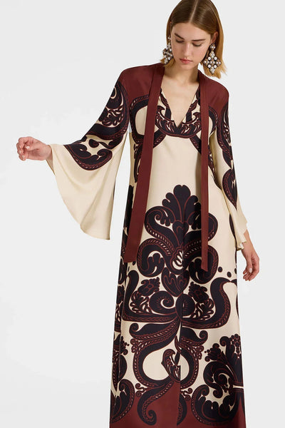 Passionfruit™ | Robe Maxi Satinée Cascade
