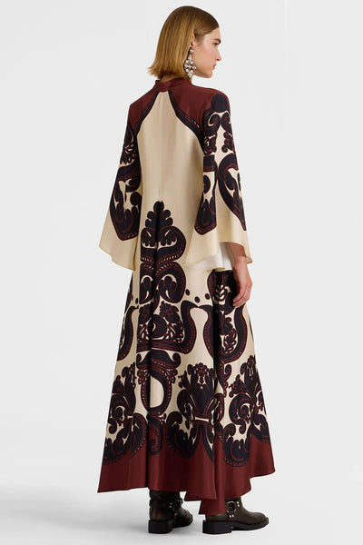 Passionfruit™ | Robe Maxi Satinée Cascade