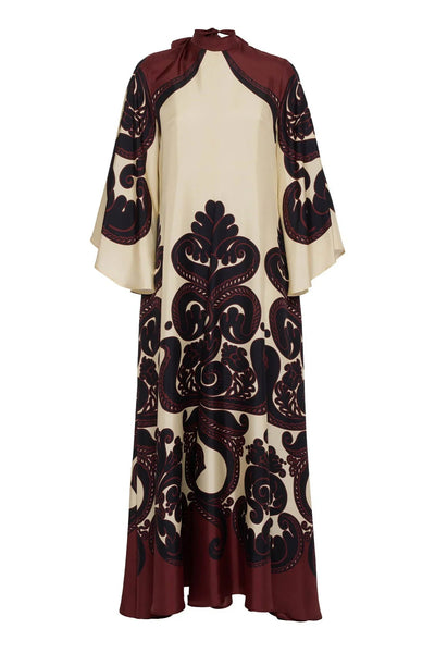 Passionfruit™ | Robe Maxi Satinée Cascade
