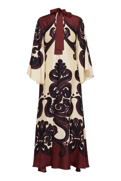 Passionfruit™ | Robe Maxi Satinée Cascade